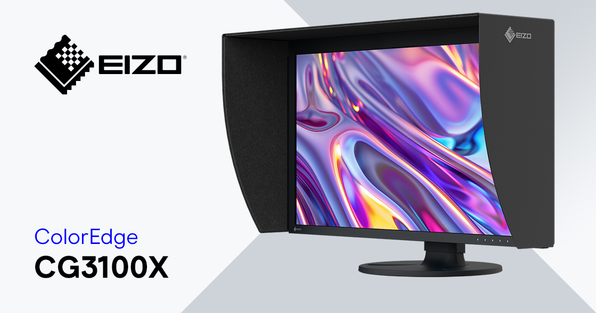 ひろページ ColorEdge CG3100X | 30,5-inch monitor with DCI 4K resolution