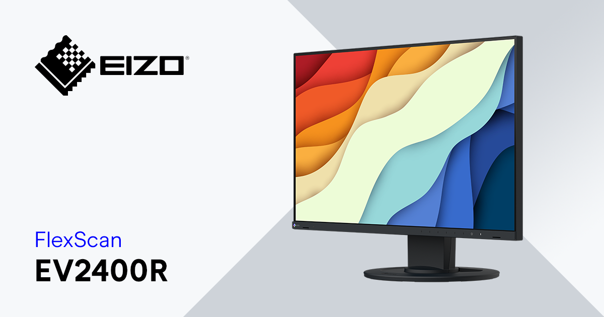 FlexScan EV2400R | Energy-efficient 24-inch office monitor
