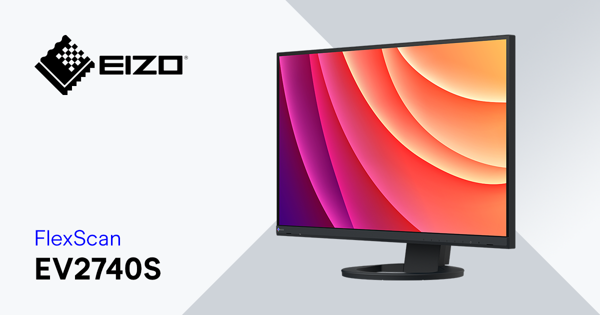 FlexScan EV2740S | 27-inch 4K office monitor with USB-C