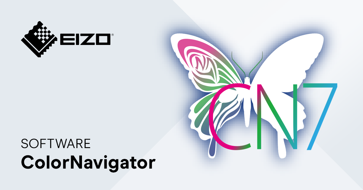EIZO ColorNavigator software for hardware calibration